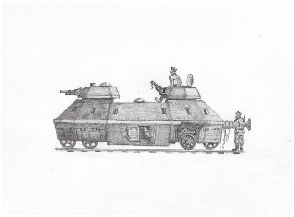 Броневагон Soviet Armoured Train