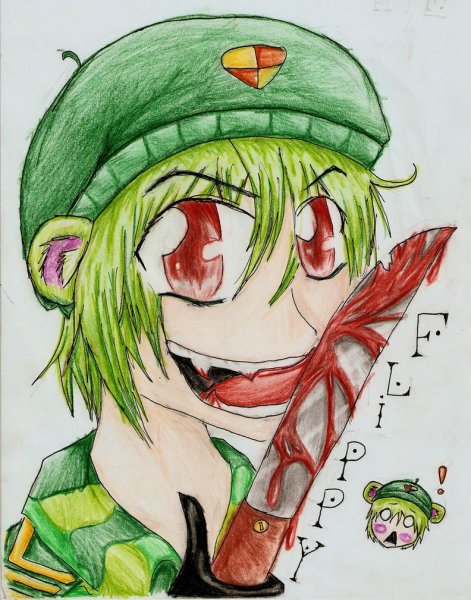 Флиппи из Happy Tree