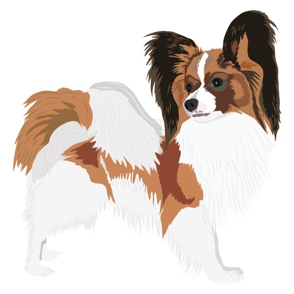 Наклейки папильона