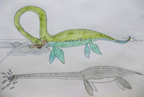 Эласмозавр добрый