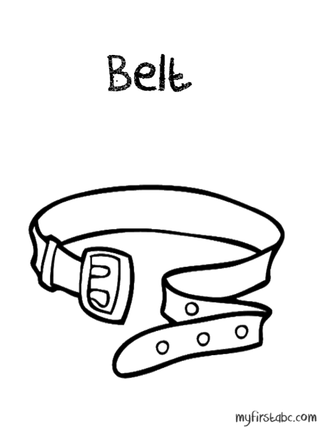 Ремень раскраска