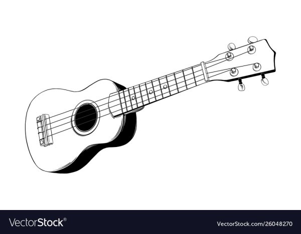 Укулеле эскиз