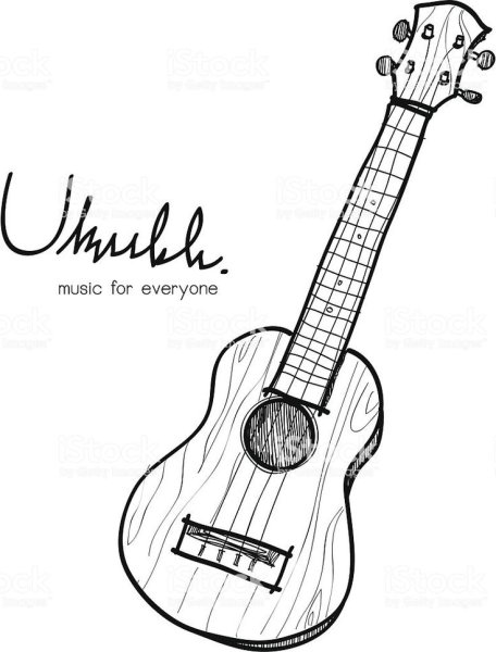 Набросок укулеле