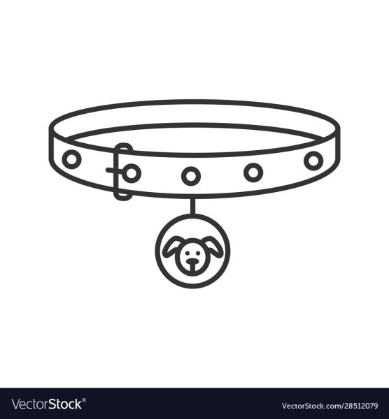 Раскраска ошейник