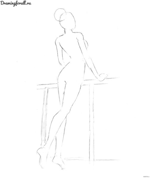 рисовать голых телок