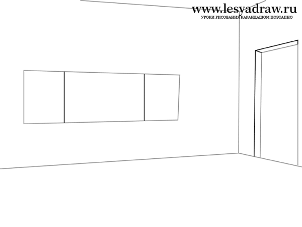 Этапы рисования геометрических тел