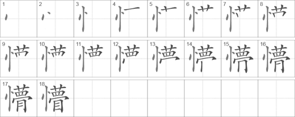 Порядок написания иероглифов китайских