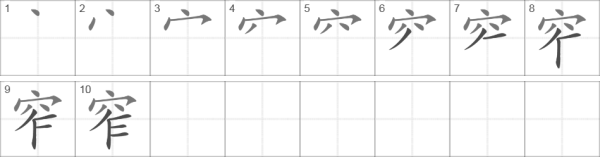 Порядок написания иероглифов китайских