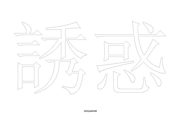 Китайские Идеограммы происхождение