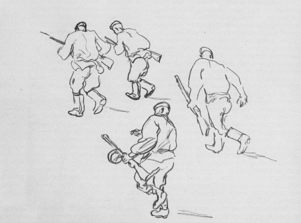 Картина Дейнека атака