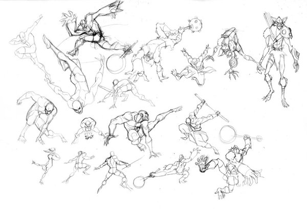 Боевые позы