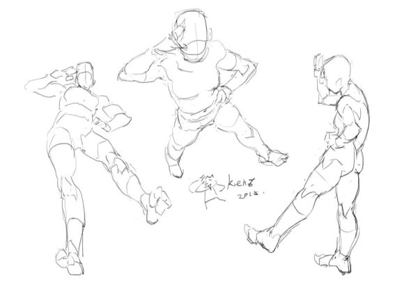 Человек снизу референс