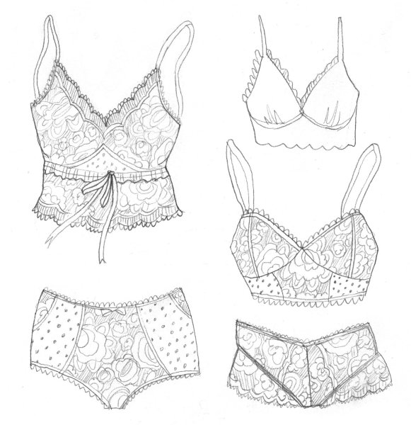 Зарисовки Нижнего белья