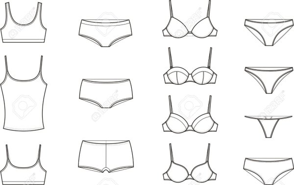 Технический рисунок Нижнего белья