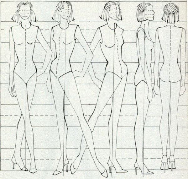 Фигура для моделирования одежды