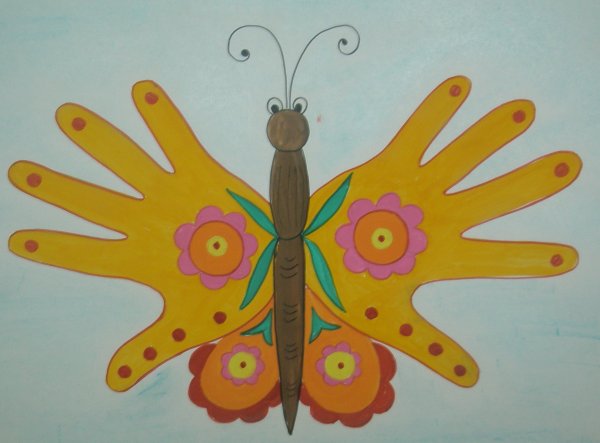 Рисование с помощью ладони