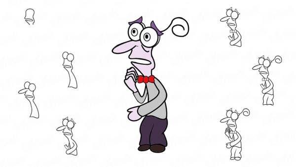 Рисовать страх из головоломки