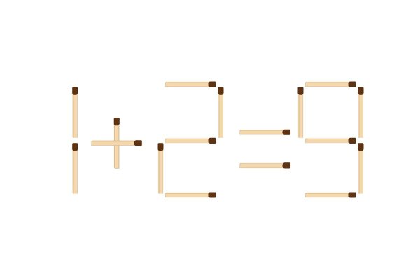 Геометрическая головоломка листик