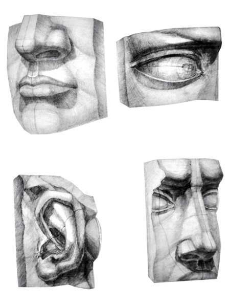 Глаз Давида гипс построение