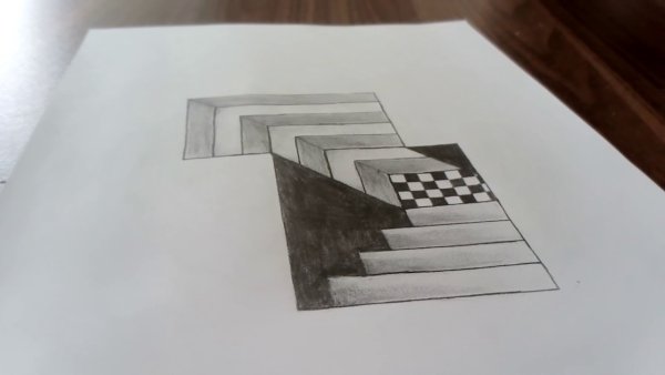 Рисунки иллюзии по изо