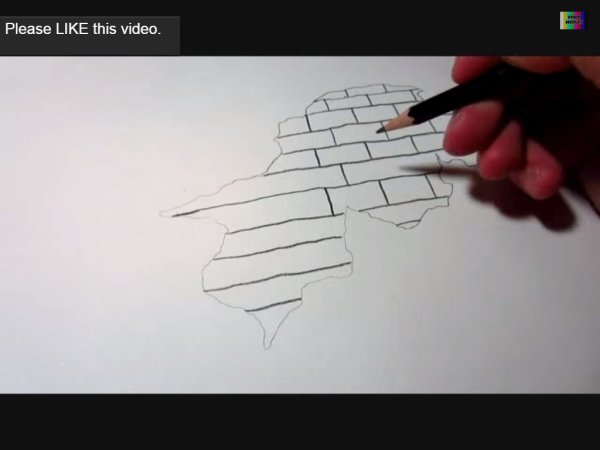 Поэтапные рисунки 3д