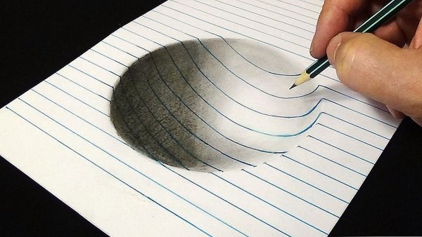 Иллюзия на бумаге