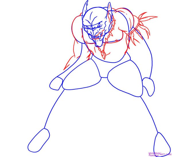 Гоблин поэтапно