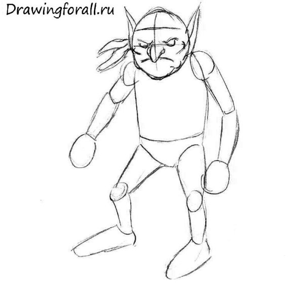 Гоблин нарисовать