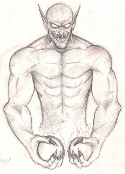 Гоблин нарисовать