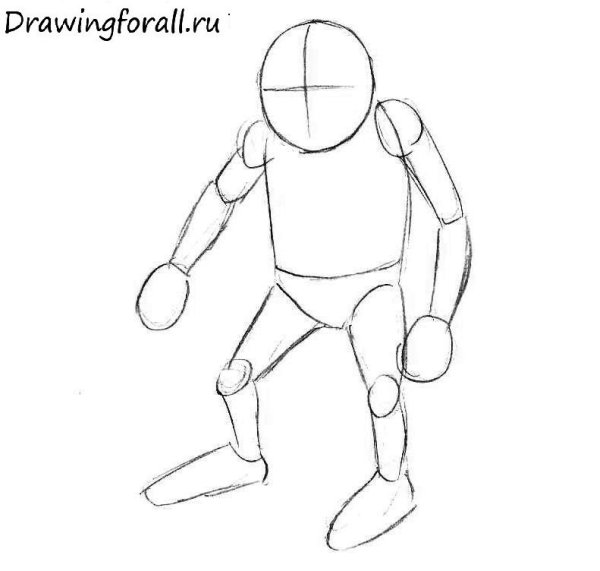 Гоблин раскраска