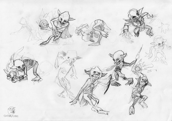 Гоблин для срисовки