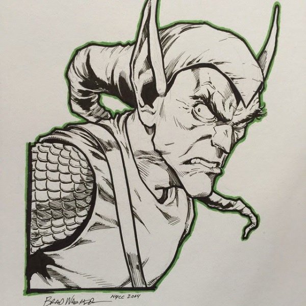 Орк простым карандашом