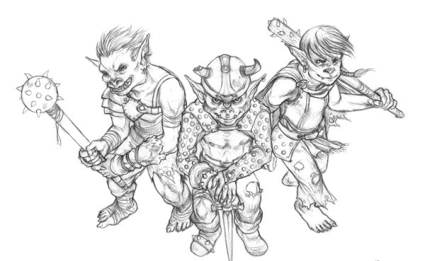 Гоблин рисунок