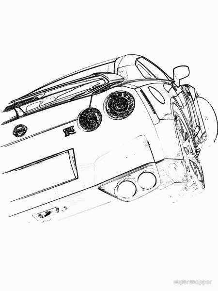 Скайлайн r34 GTR