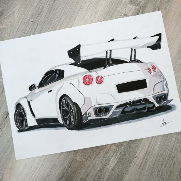 Nissan r35 Sketch