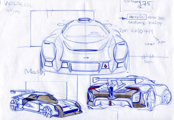 Скетчи машины GTR