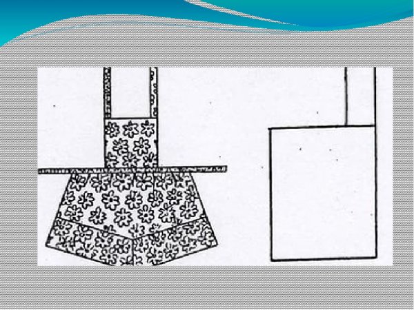 Моделирование фартука по эскизу