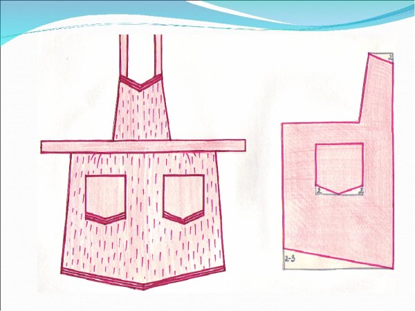 Художественное моделирование фартука