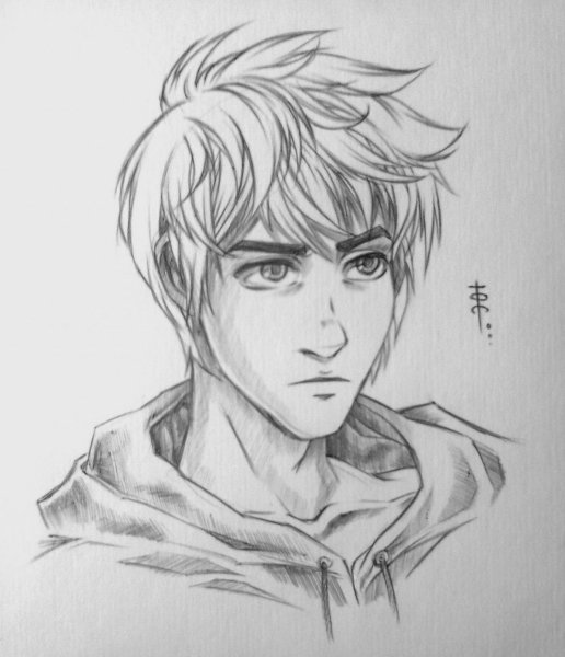 Нарисовать парня