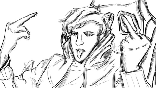 Данкар рисунок карандашом для срисовки