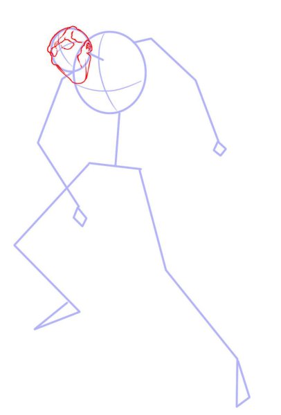 МУТАНТ поэтапное рисование