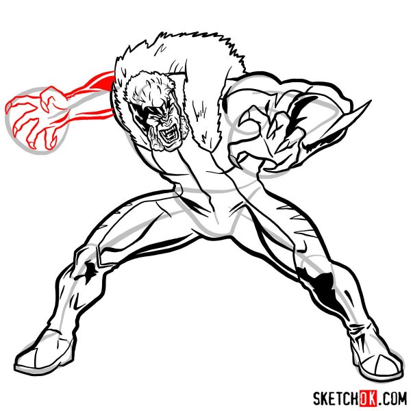 Как нарисовать МУТАНТА карандашом