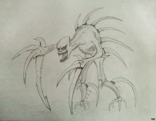 Мутанты карандашом