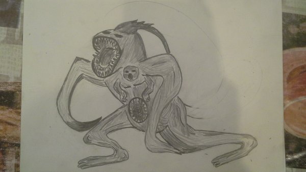 Раскраска зомби МУТАНТ