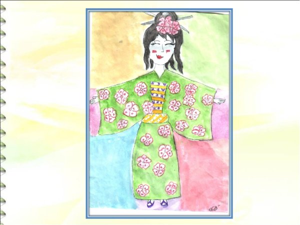 Образ человека в японской культуре изо 4 класс