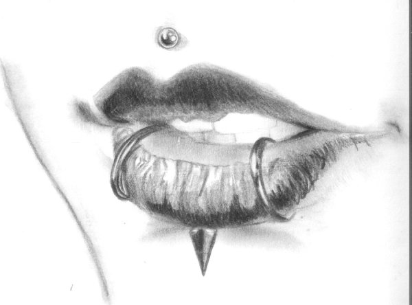 Скетч пирсинг