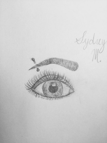 Схематическое рисование носа