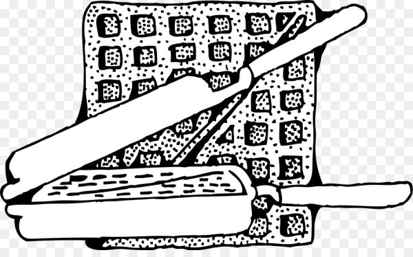 Вафли черно белые