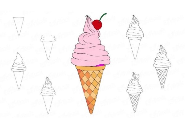 Мороженка рисунок