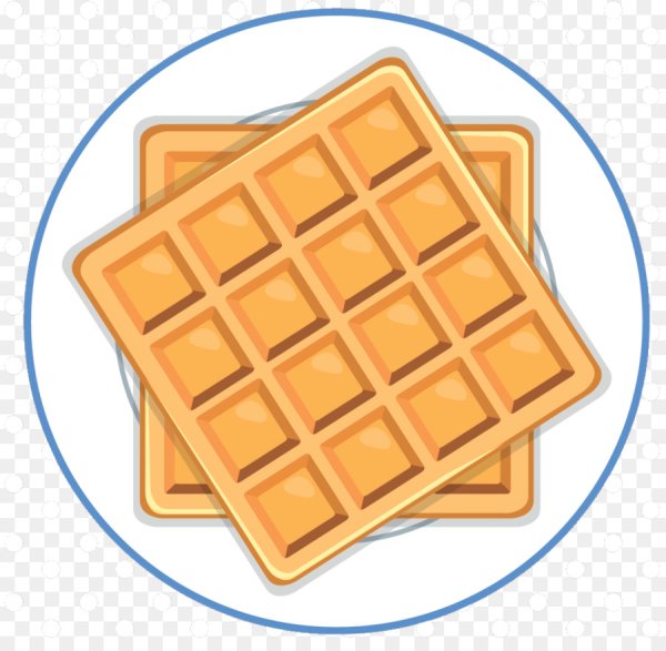 Бельгийские вафли вектор